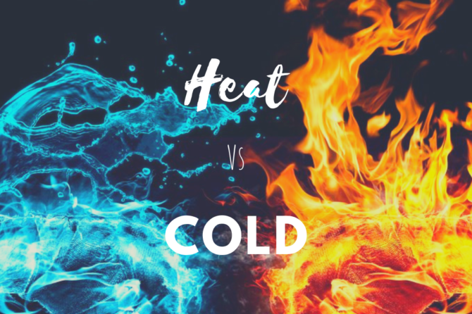 ﻿Treating Pain with Heat and Cold